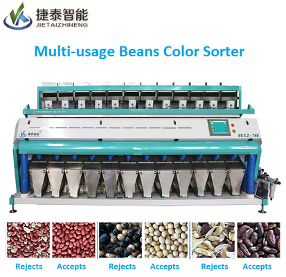 5400-Pixel-RGB-Farbsortierer für bunte Bohnen für Erdnuss-Sojabohnen 2600 kg