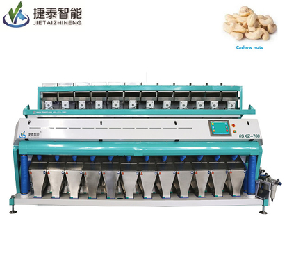 Cashew-Walnuss-Farbsortierer mit vollfarbiger RGB-Kamera