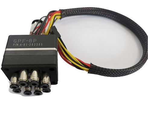 Gebläseluft kühlte 8 Block-Umschaltventil für Farbsortierer-Gebrauch ab