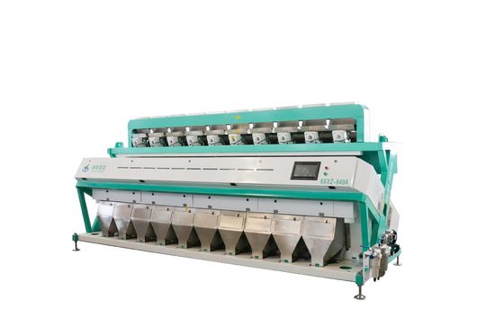 OEM Large Parboiled Gedämpfter Reis Color Sorter Machine 10 Rutsche 640 Kanäle