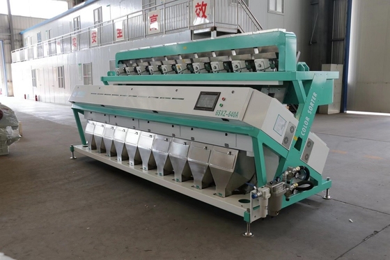 Weizen-Mais-Sortiermaschine mit hoher Genauigkeit 10 Rutschen 6kwh