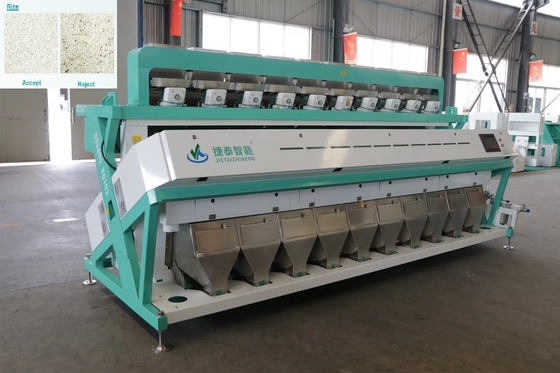 ODM CCD Paboiled Ore Color Sorter Machine 10 Rutsche 640 Kanäle
