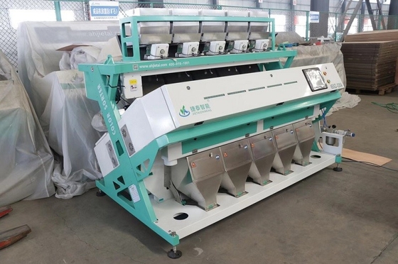 Grain Wheat Rice Processing Vision Color Sorter Color Separator Machine 3kw