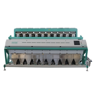 CCD 10 Rutschen Optische Farbsortiermaschine für Getreide, Nüsse, Bohnen