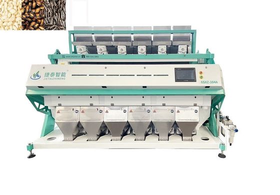 High Yield Sesame Color Sorter Optische Sortiermaschine 6 Rutschen 384 Kanal