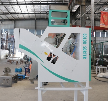 ISO9001 Hochleistungs-Minihirse-Reis-Farbsortierer-Maschine für Landwirt