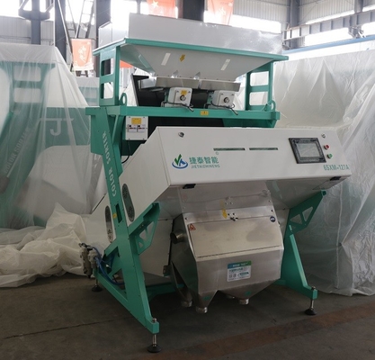 2 Chute Mini Color Sorter Machine Cashew-Nuss-Sortiermaschine Vollfarbe