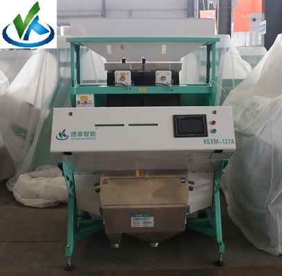 SMC Mini 2 Rutschen Linsenspektrum-Farbsortierer-Maschine Hochintelligent