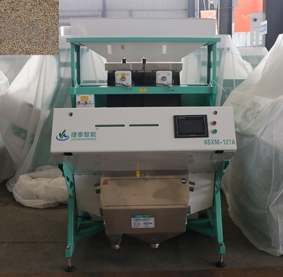 Automatische optische Mini-Sojabohnen-Kornfarben-Sortiermaschine 430kg