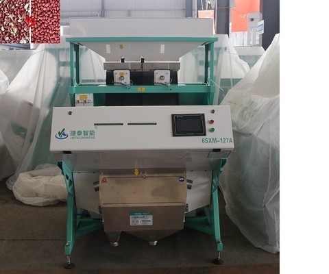 Automatischer optischer Erdnuss-Sortierer Cashew-Nuss-Größen-Sortiermaschine