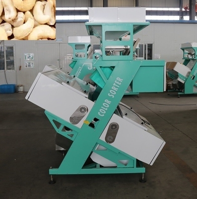 Mehrzweck-Spektrum-Cashew-Farbsortierer für die Verarbeitung von Nüssen am Fließband