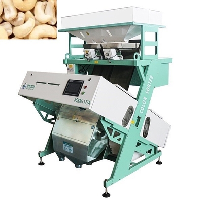 Mehrzweck-Spektrum-Cashew-Farbsortierer für die Verarbeitung von Nüssen am Fließband