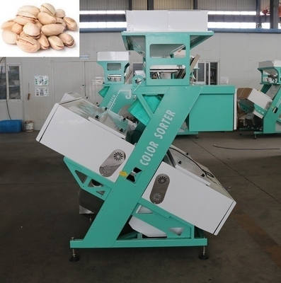 ISO9001 LED optische Pistazien-Farbsortierer-Maschine