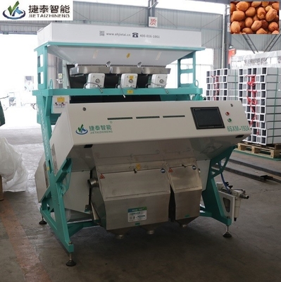 Touchscreen-Cashewnuss-Erdnuss-Farbsortiermaschine 2,2 kWh 700 kg