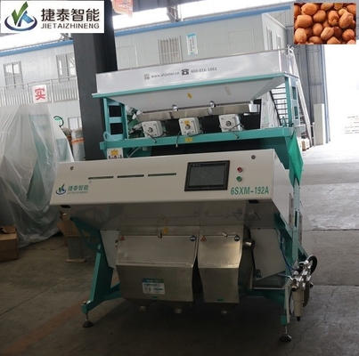 Touchscreen-Cashewnuss-Erdnuss-Farbsortiermaschine 2,2 kWh 700 kg