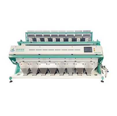 CCD Optical Flake Plastic Color Sorter Machine 8 Rutschen