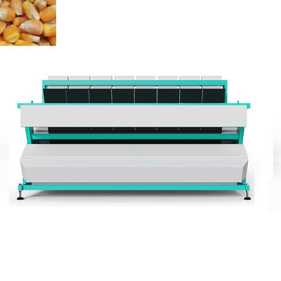 Volles automatisches CCD 8 transportiert Mais-sortierende Maschine für die Verarbeitung des Kornes auf einer Rutschbahn