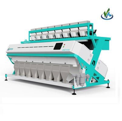 Erdnuss-Farbsortierer-Maschine LED-Quell-RGB-CCDs 8 Rutschintelligent