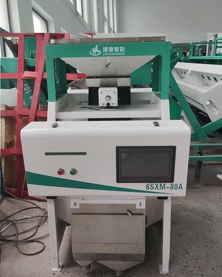 Rutsche 80 RGB-CCDs 1 lenkt Reis-Farbsortierende Maschine für Hirse