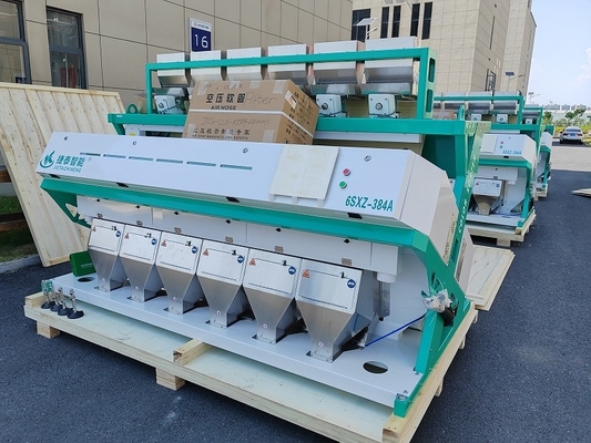 6 Farbsortierer-Maschine der Rutscheiot für KlebreisKaffeebohne 4-8T/H
